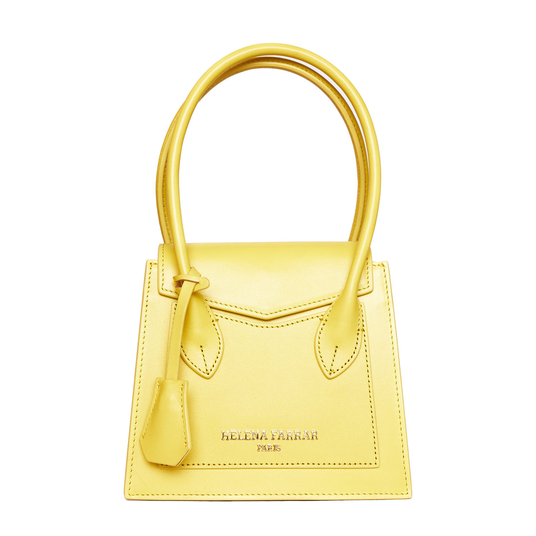 MINI MERCI BAG | CANARY YELLOW LEATHER