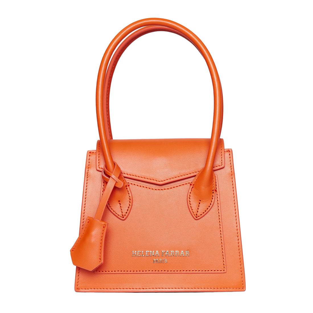 MINI MERCI BAG | PAPAYA ORANGE LEATHER