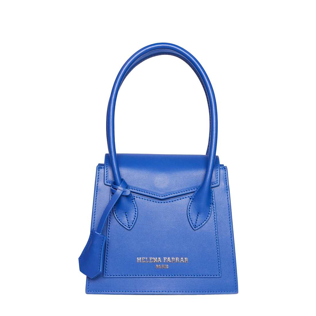 MINI MERCI BAG | ROYAL BLUE LEATHER