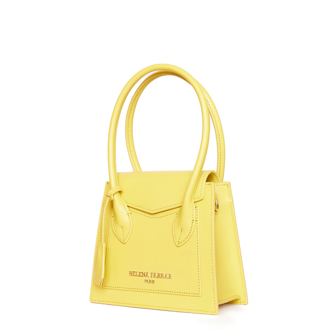 MINI MERCI BAG | CANARY YELLOW LEATHER
