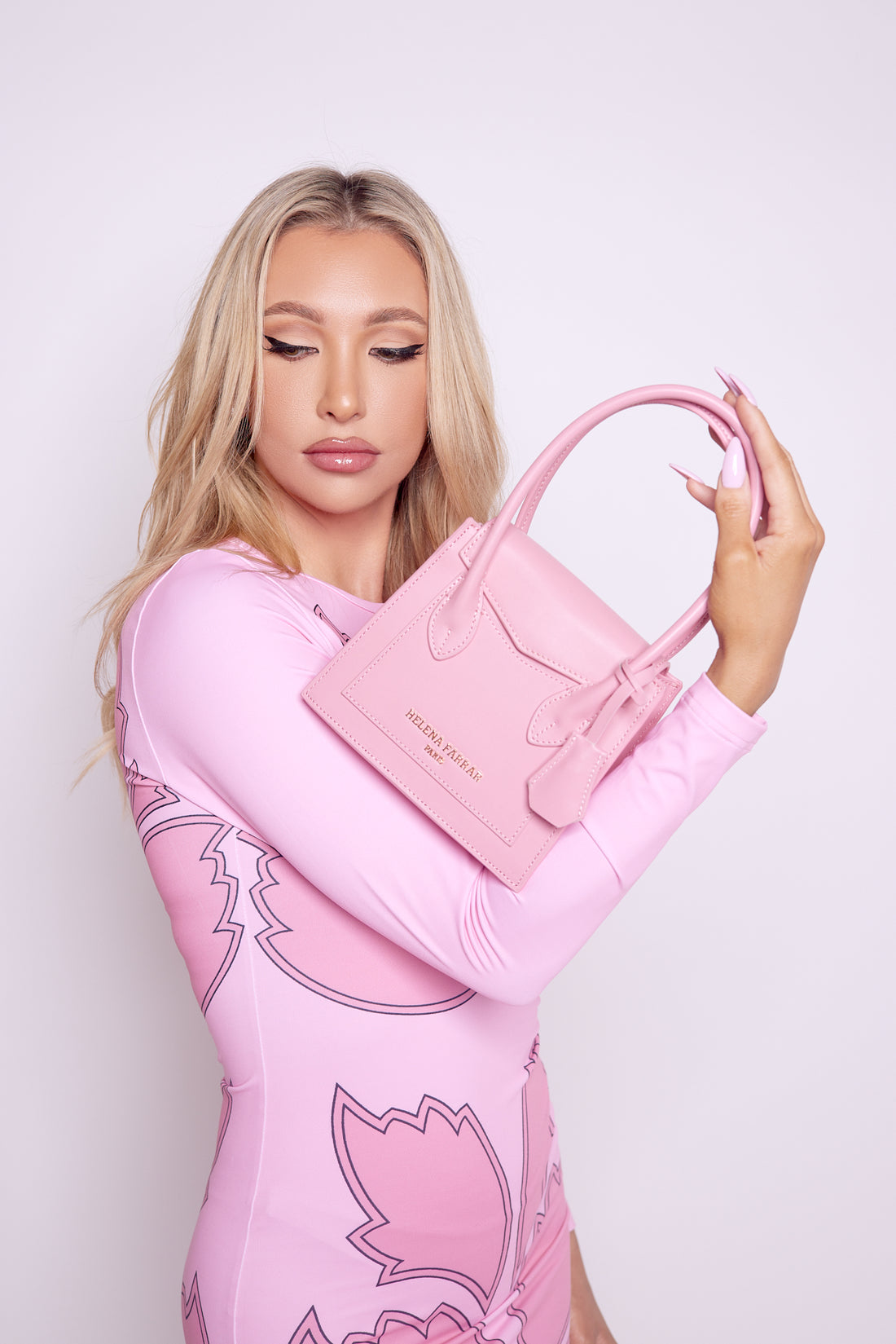 MINI MERCI BAG | LOLLIPOP PINK LEATHER