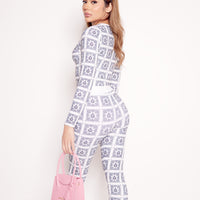 BANDANA LEGGINGS | OFF WHITE