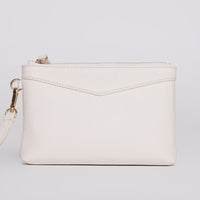 HELEN POUCH | OATMEAL LEATHER