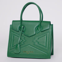 MEDIUM CROWN BAG | GRASS GREEN LEATHER