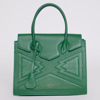 MEDIUM CROWN BAG | GRASS GREEN LEATHER