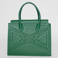 MEDIUM CROWN BAG | GRASS GREEN LEATHER