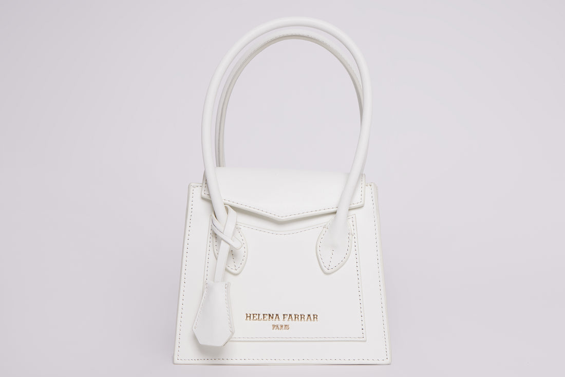 MINI MERCI BAG | EGG SHELL WHITE LEATHER