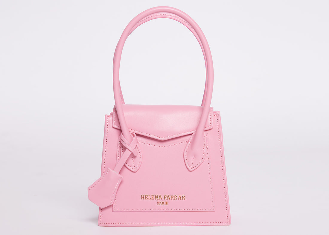 MINI MERCI BAG | LOLLIPOP PINK LEATHER