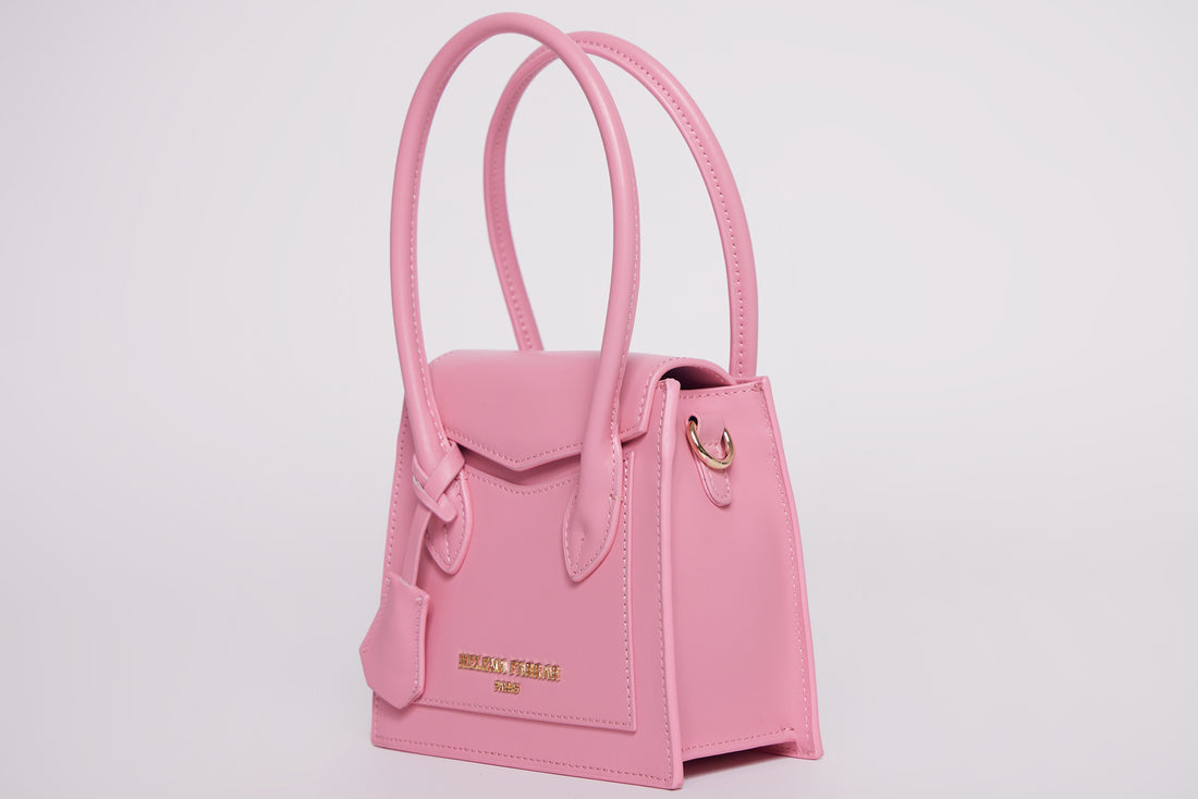 MINI MERCI BAG | LOLLIPOP PINK LEATHER