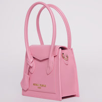 MINI MERCI BAG | LOLLIPOP PINK LEATHER