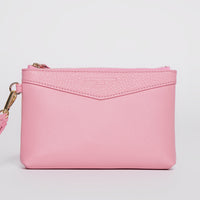 HELEN POUCH | FLAMINGO PINK LEATHER